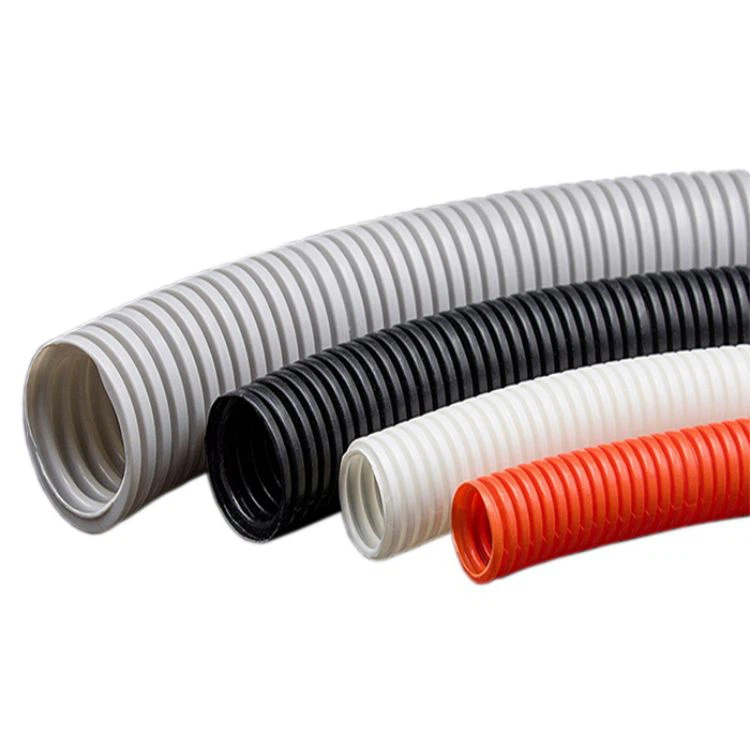 Orange Corrugated Tube